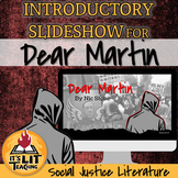 Dear Martin by Nic Stone Introduction Slideshow