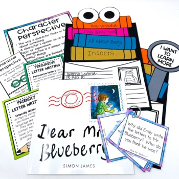 Dear Mr Blueberry Guided Reading Comprehension Activities Character ...