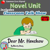 Dear Mr. Henshaw Novel Study and Activities