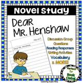 Dear Mr. Henshaw Novel Study