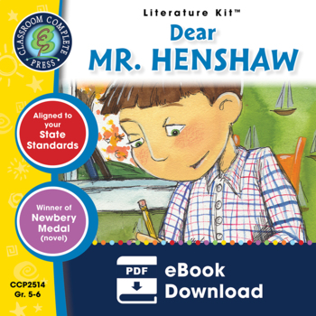 Preview of Dear Mr. Henshaw - Literature Kit Gr. 5-6