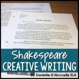 Introduction to Shakespeare Writing Activity: Friendly Letter