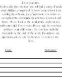 Dear Parents Child Progress Letter