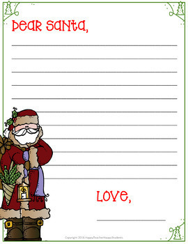 Larissa Another Day: Dear Santa Letter Writing Kit (and printable)