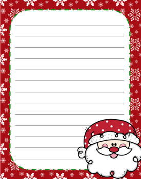 Dear Santa Letter by Central Fifth | TPT