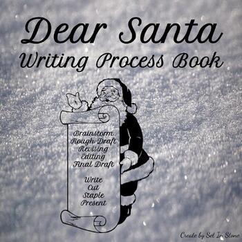 Preview of Dear Santa Letter Writing Process Book