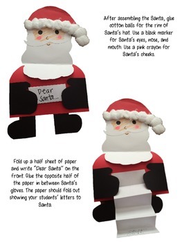 Holiday Santa Quarter Sheet 