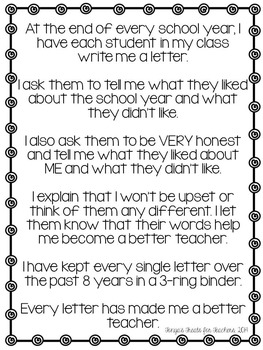 how to end a letter for teacher