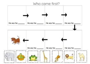 dear zoo sequencing teaching resources teachers pay teachers