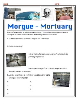 Preview of Death Online - Morgues and Mortuaries w/key