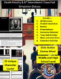 Death Penalty Town Hall Debate and Simulation w/Character Cards