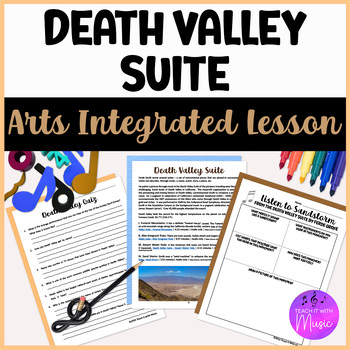 Preview of Death Valley Suite by Ferde Grofé, A Musical Lesson, Activities & Worksheets