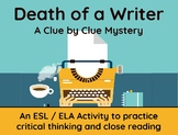 Death of a Writer: Critical Thinking Mystery Powerpoint Edition