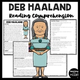Deb Haaland Biography Reading Comprehension Bundle Native 