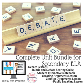 Preview of Debate Complete Unit Bundle - Digital and Printable