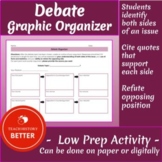 Debate Graphic Organizer - Counter-Arguments and Rebuttals
