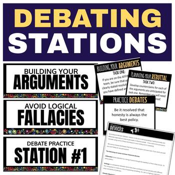 Preview of Debate Learning Stations