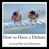 How to Have a Debate Lesson Plan and Handouts