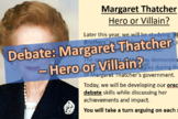 Debate & Oracy Lesson - Margaret Thatcher