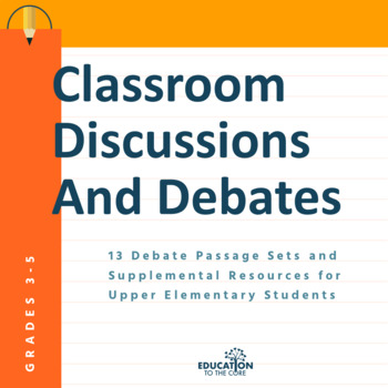 Preview of Debate Passages and Discussions | Arguments and Debates