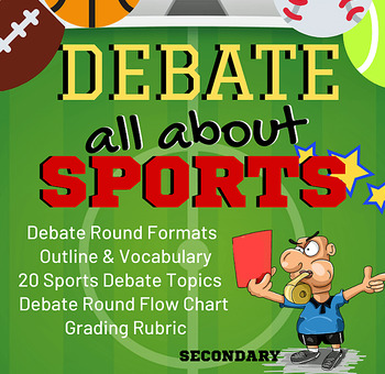 Preview of Debate Topics all about Sports (Secondary)