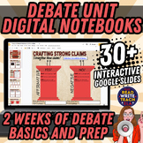 Debate Unit: Digital Interactive Notebooks for Argumentative Reading and Writing
