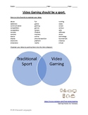 Debate - Video Gaming should be a Sport.