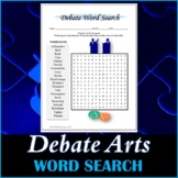 Debate Word Search Puzzle