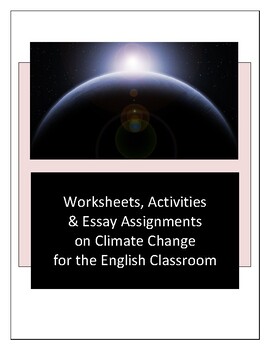 Preview of Debates & Issues around Climate Change for the English Classroom