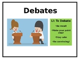 Debates - Lower Elementary