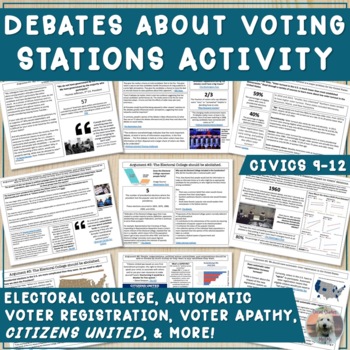 Preview of Debates about Voting in the US: Turnout, Electoral College, Citizens United, etc