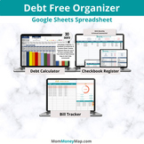 Debt Free Organizer Google Sheets Spreadsheet