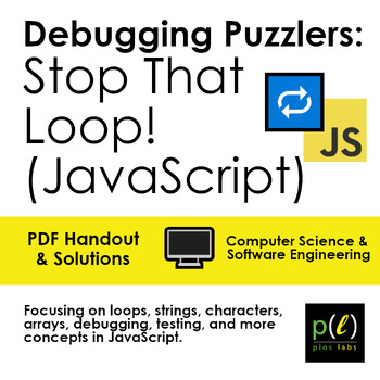Preview of Debugging Puzzles: Stop That Loop! - JavaScript - Pios Labs