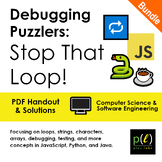 Debugging Puzzles: Stop That Loop! - JavaScript, Python, Java