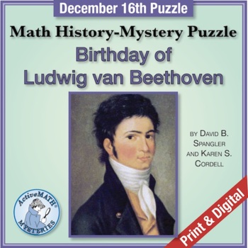 Preview of Dec. 16 Math & Music Puzzle: Ludwig van Beethoven | Daily Mixed Review