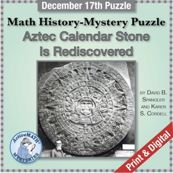 Preview of Dec. 17 Math & History Puzzle: Aztec Calendar Rediscovered | Daily Mixed Review