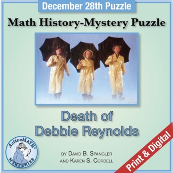 Preview of Dec. 28 Math & Entertainer Puzzle: Debbie Reynolds, Actress | Daily Mixed Review