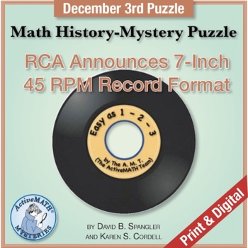 Preview of Dec. 3 Math & Music Puzzle: Launch of the 7-Inch 45 RPM Record | Mixed Review