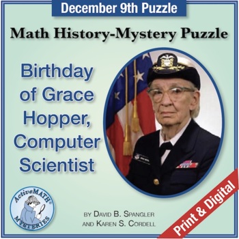 Preview of Dec. 9 STEM Puzzle: Rear Admiral Grace Hopper, Computer Scientist | Mixed Review