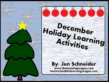 Preview of Dec Holiday ActivInspire Activities