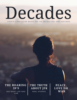 Preview of Decades Magazine Project