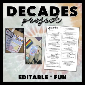 Preview of Decades Project - End of the year