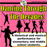 Decades Themed Musical Performance Script for Elementary Students