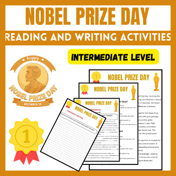 Preview of December 10: Nobel Prize Day Reading Comprehention Activities