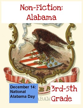 Preview of December 14: National Alabama Day | Non Fiction and Fiction | 3rd-5th grade