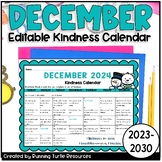 December Kindness Calendar 2024-2030  Random Acts of Kindn