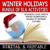 December Activities | ELA GROWING Bundle | Print + Digital