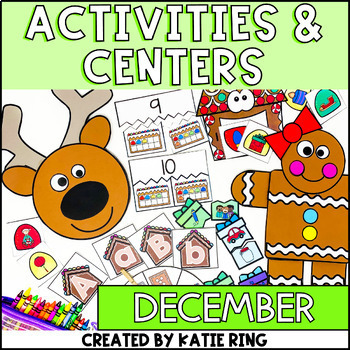Preview of December Activities - Reindeer, Gingerbread & Holidays Around The World