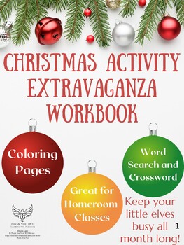 Preview of Christmas Activity Extravaganza Workbook