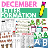 December Alphabet Writing Activities | Letter Formation & 